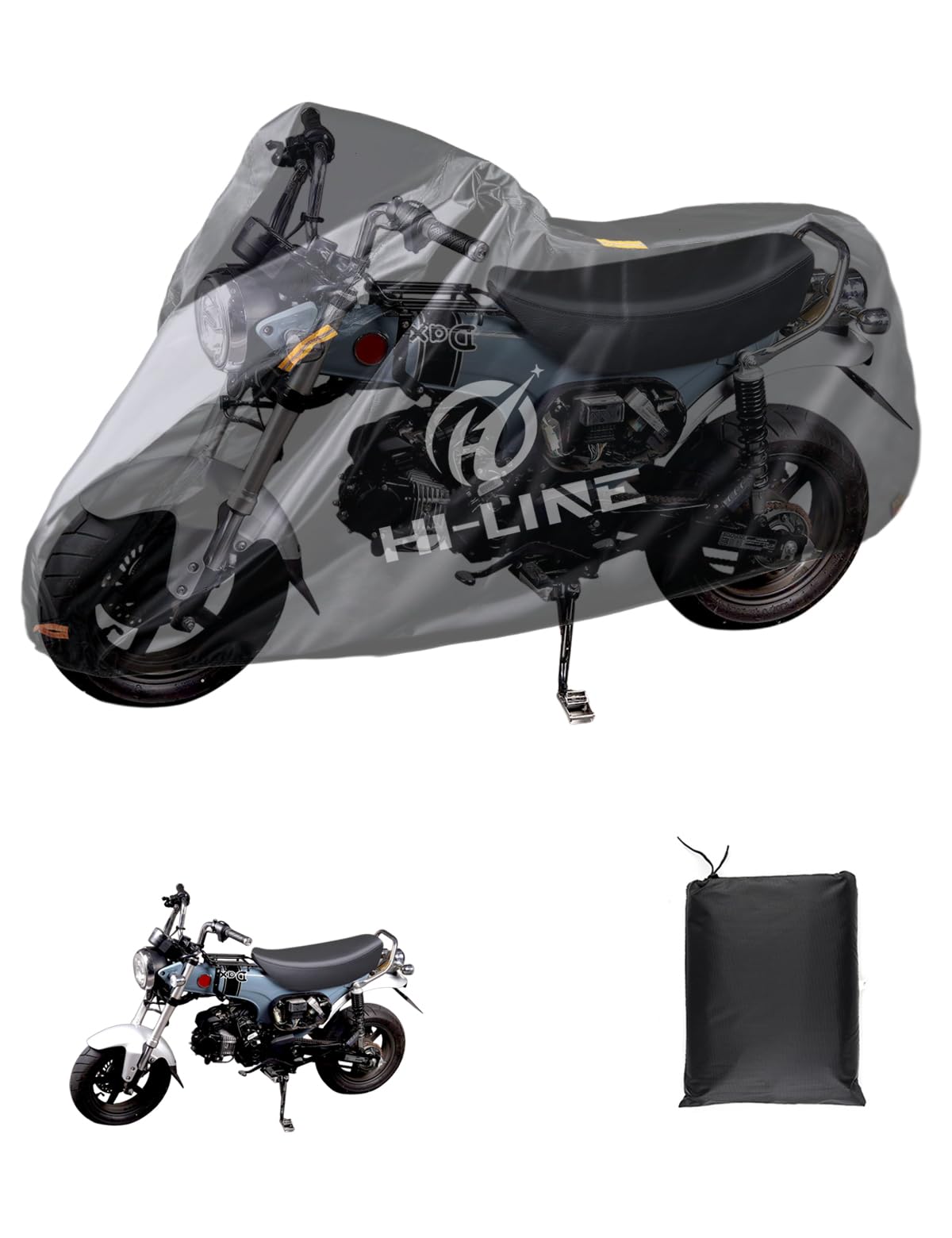 Amazon | HI-LINE バイクカバー 420D 原付/原付二種/スクーターに対応
